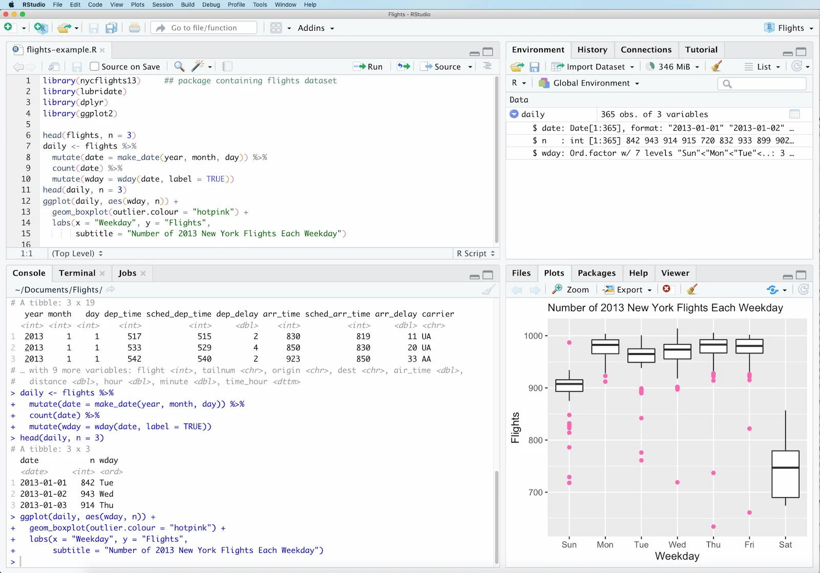 RStudio screenshot 1