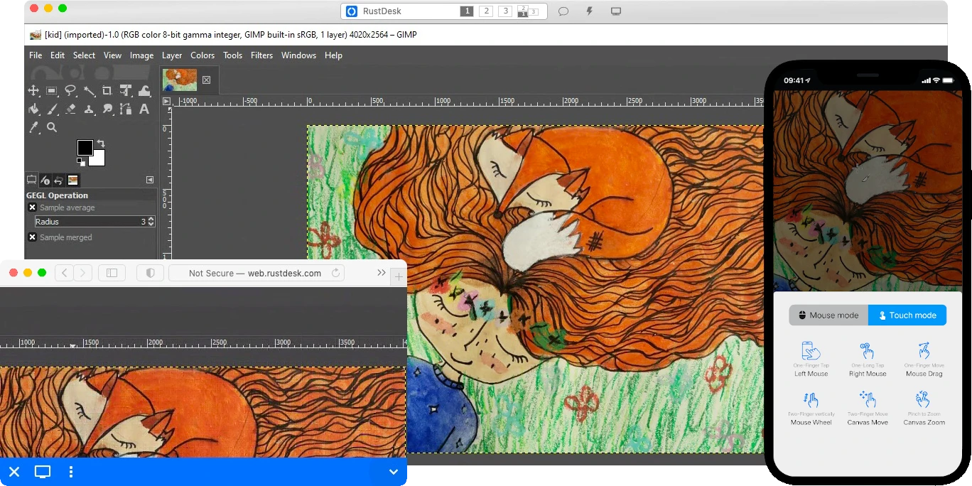 RustDesk screenshot 1