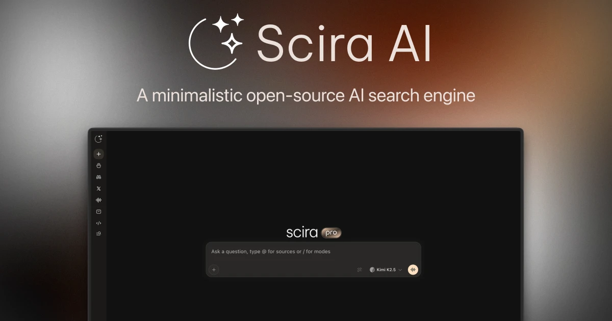 Scira screenshot 1