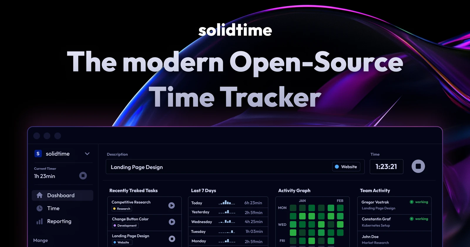 SolidTime screenshot 1