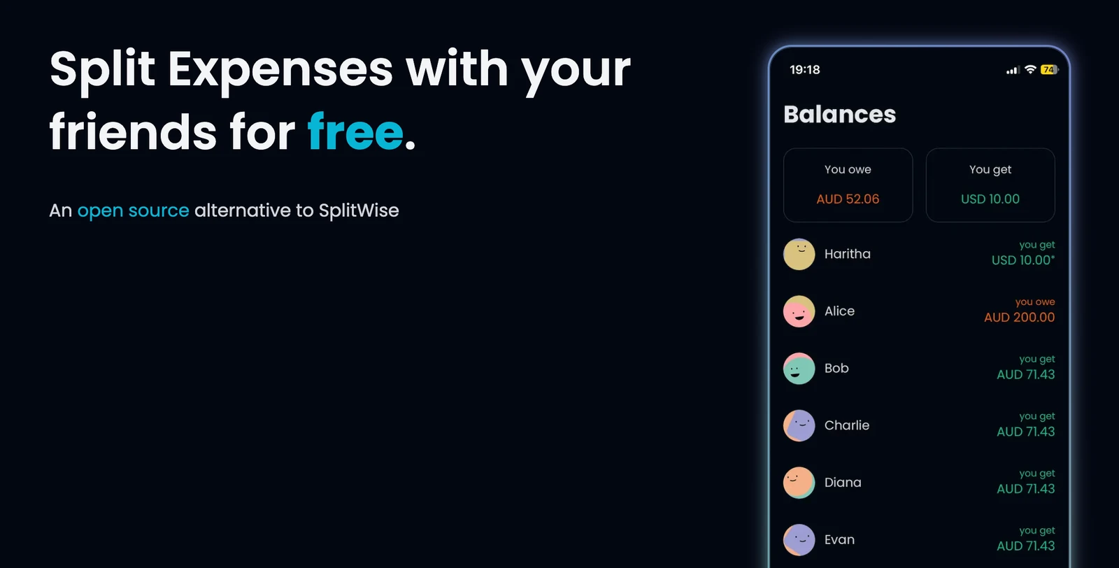 Splitpro screenshot 1