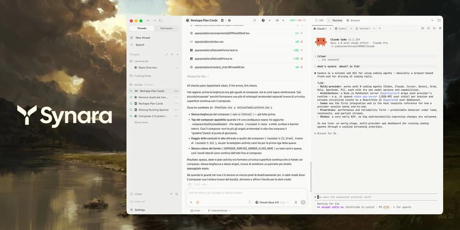 Synara screenshot 1