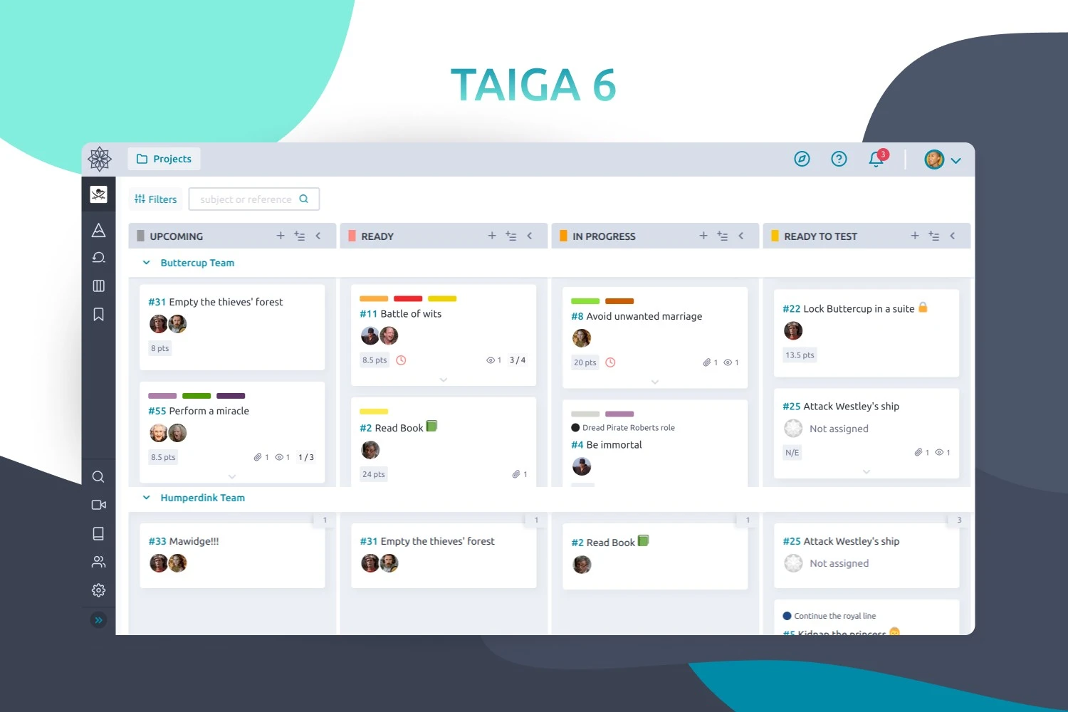 Taiga screenshot 1