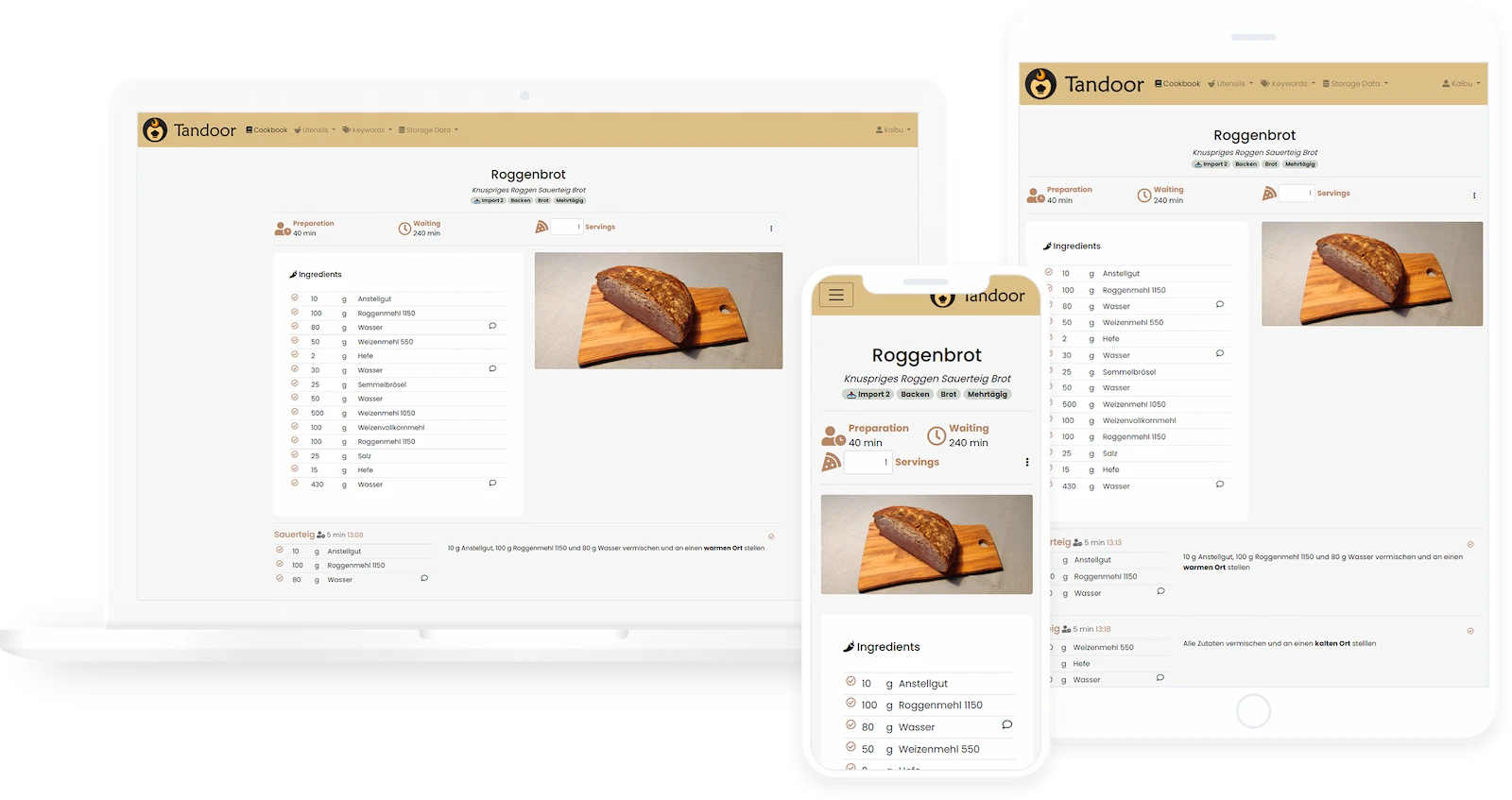 Tandoor Recipes screenshot 1
