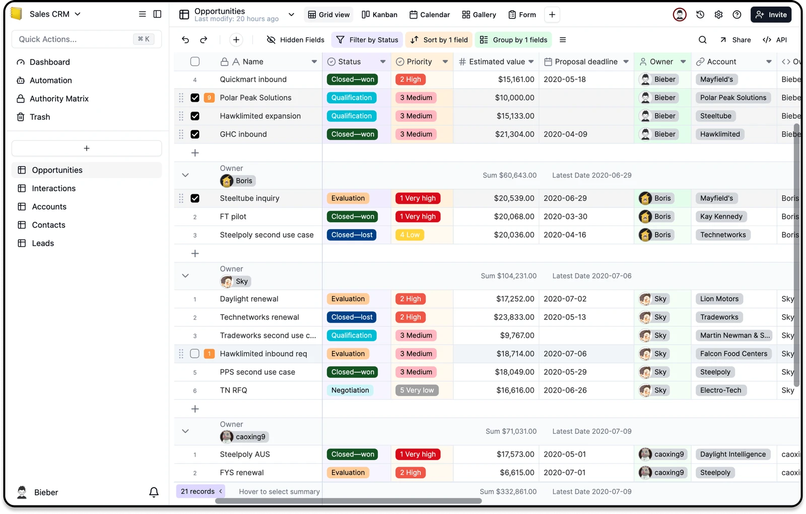 Teable screenshot 1