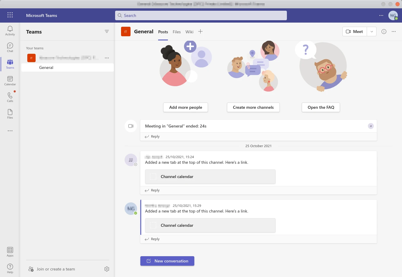 Teams for Linux screenshot 1