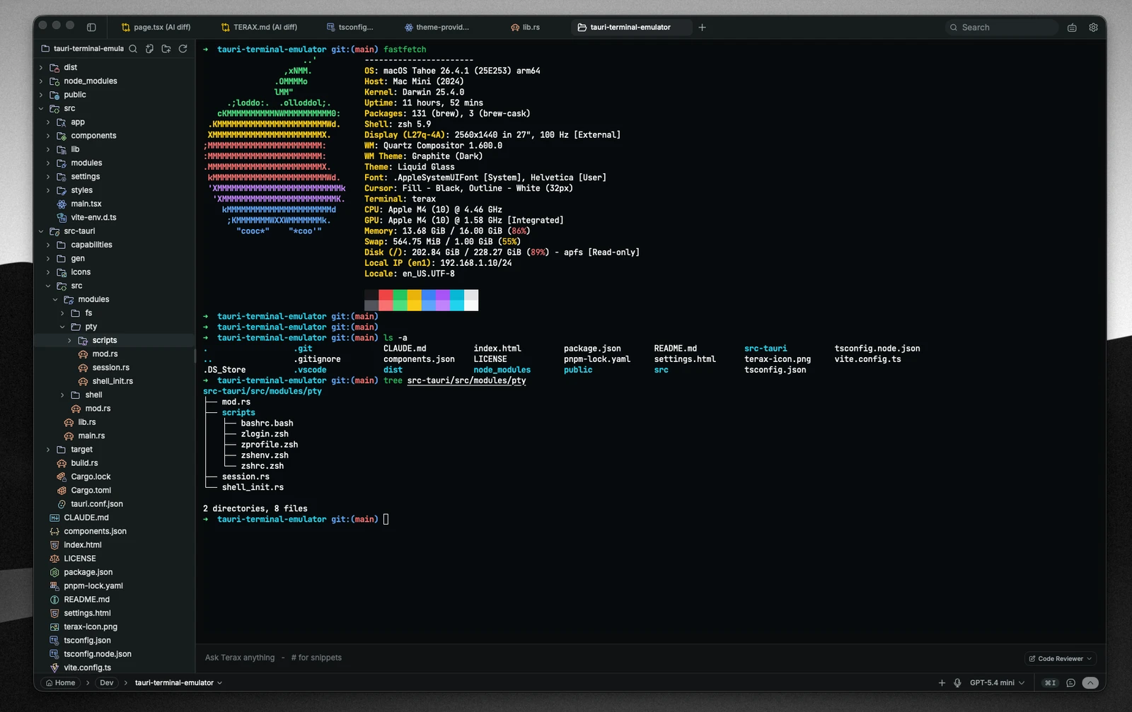 Terax screenshot 1