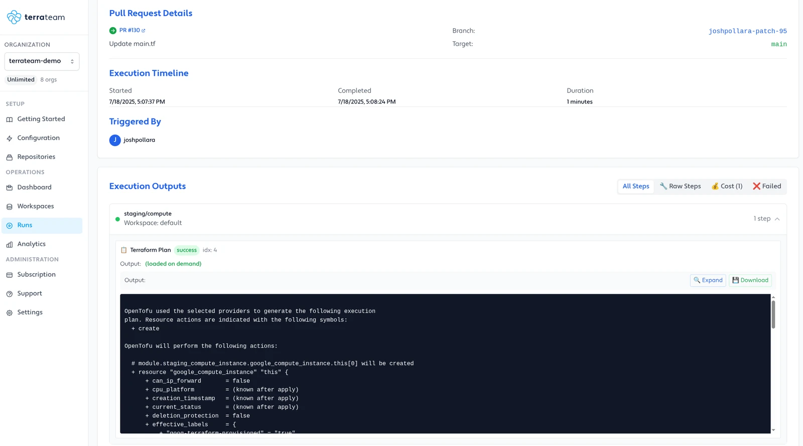 Terrateam screenshot 1