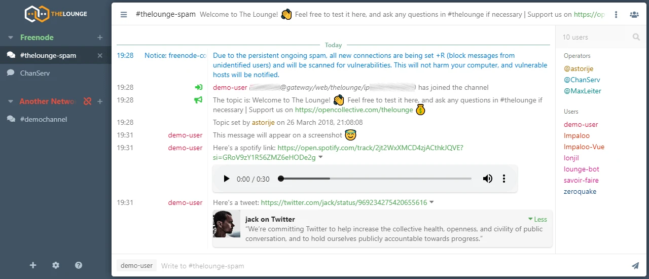 The Lounge screenshot 1