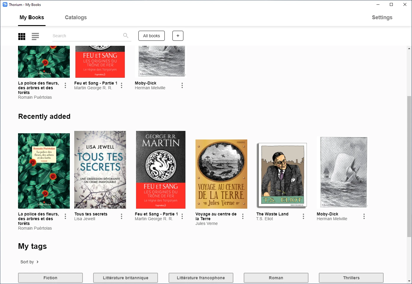 Thorium Reader screenshot 1