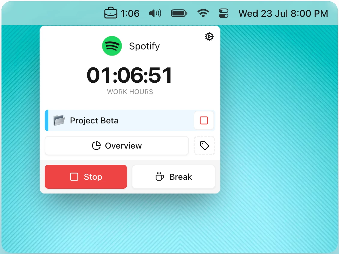 TimeScribe screenshot 1