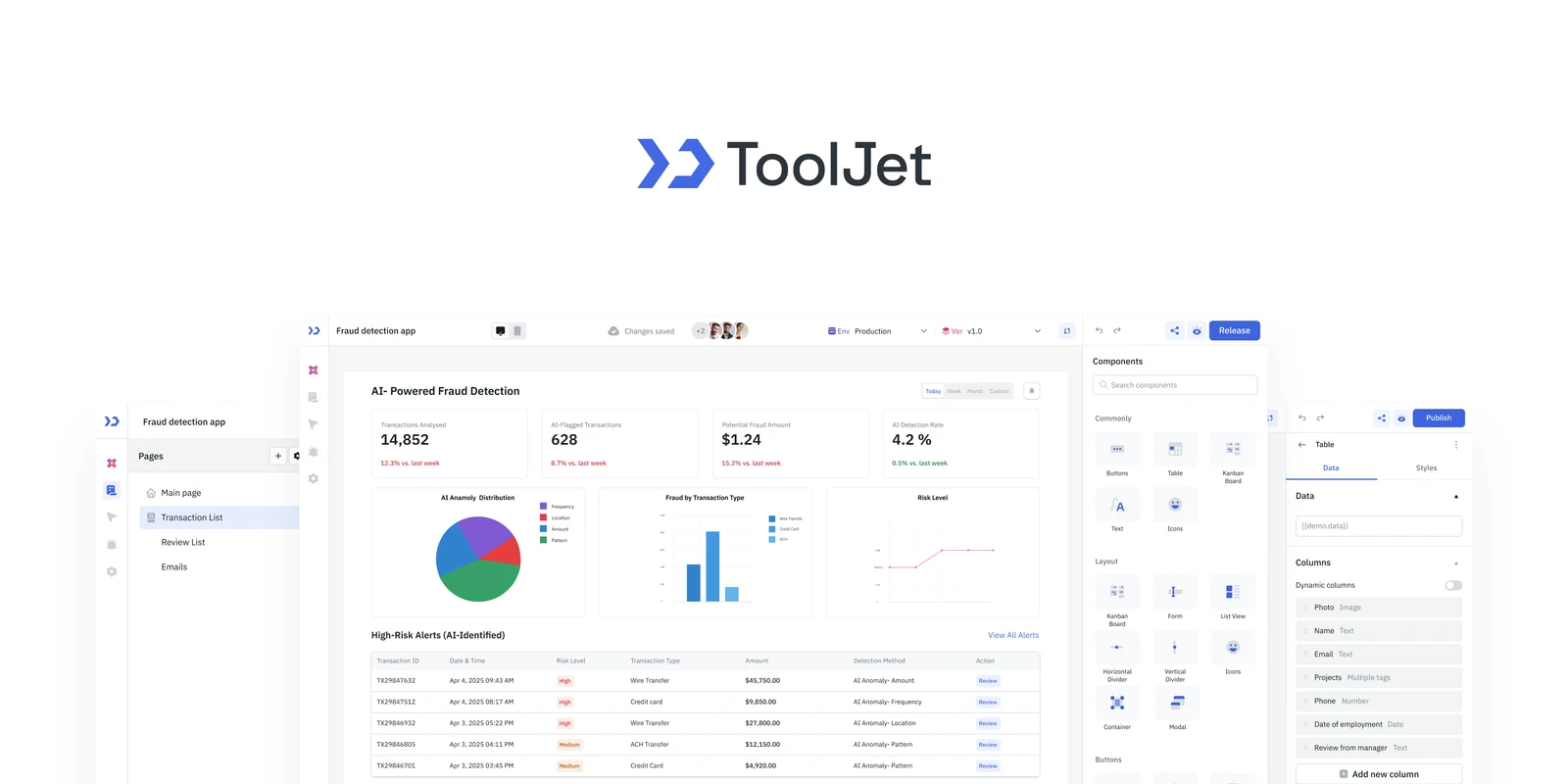 ToolJet screenshot 1