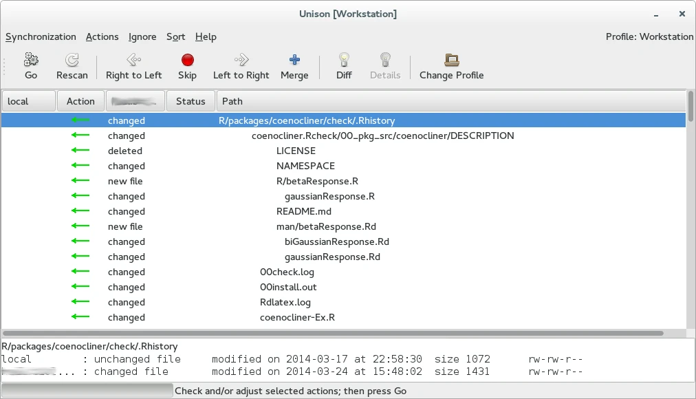 Unison screenshot 1