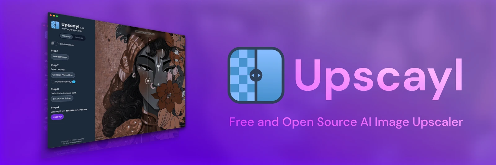 Upscayl screenshot 1
