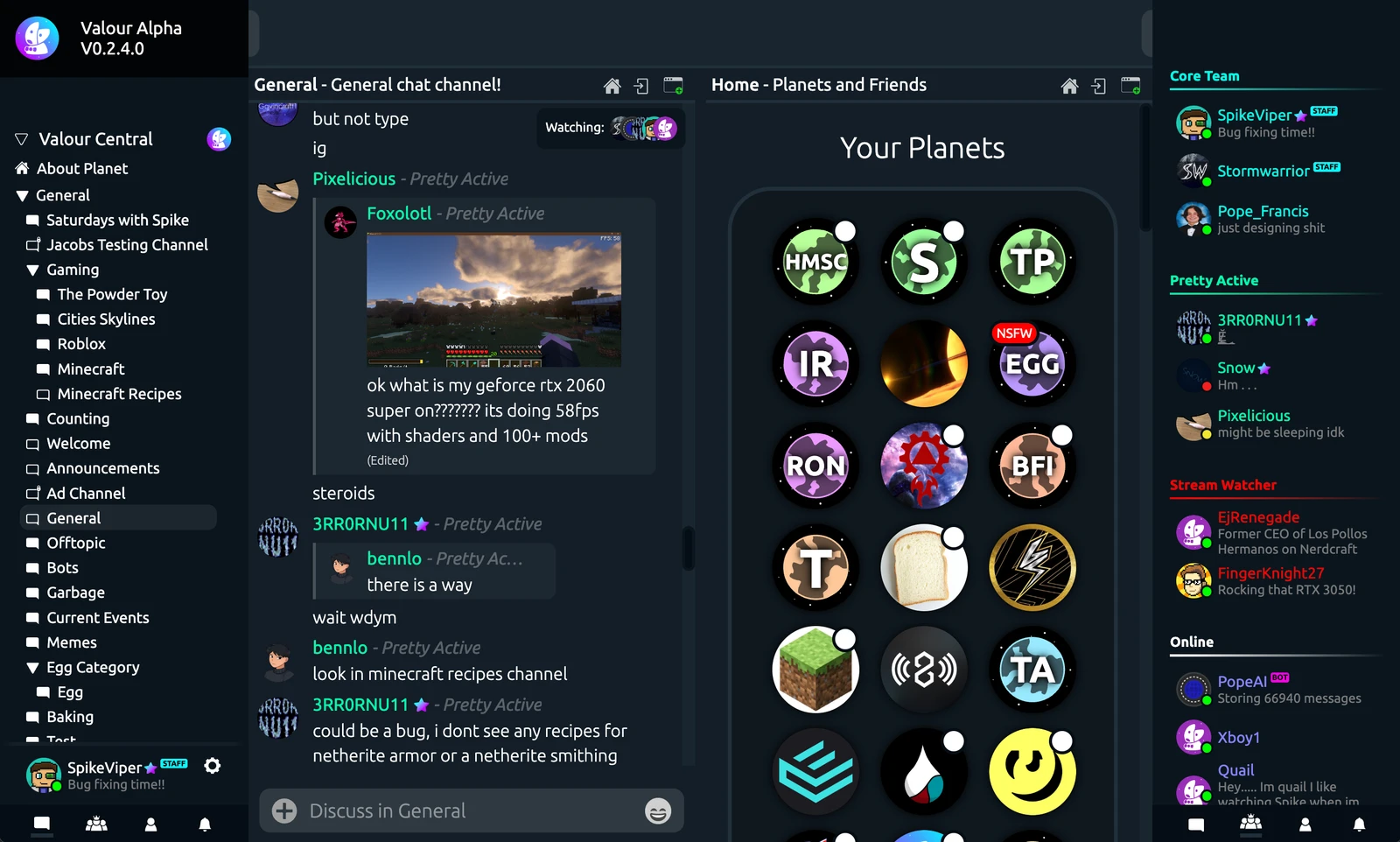 Valour screenshot 1