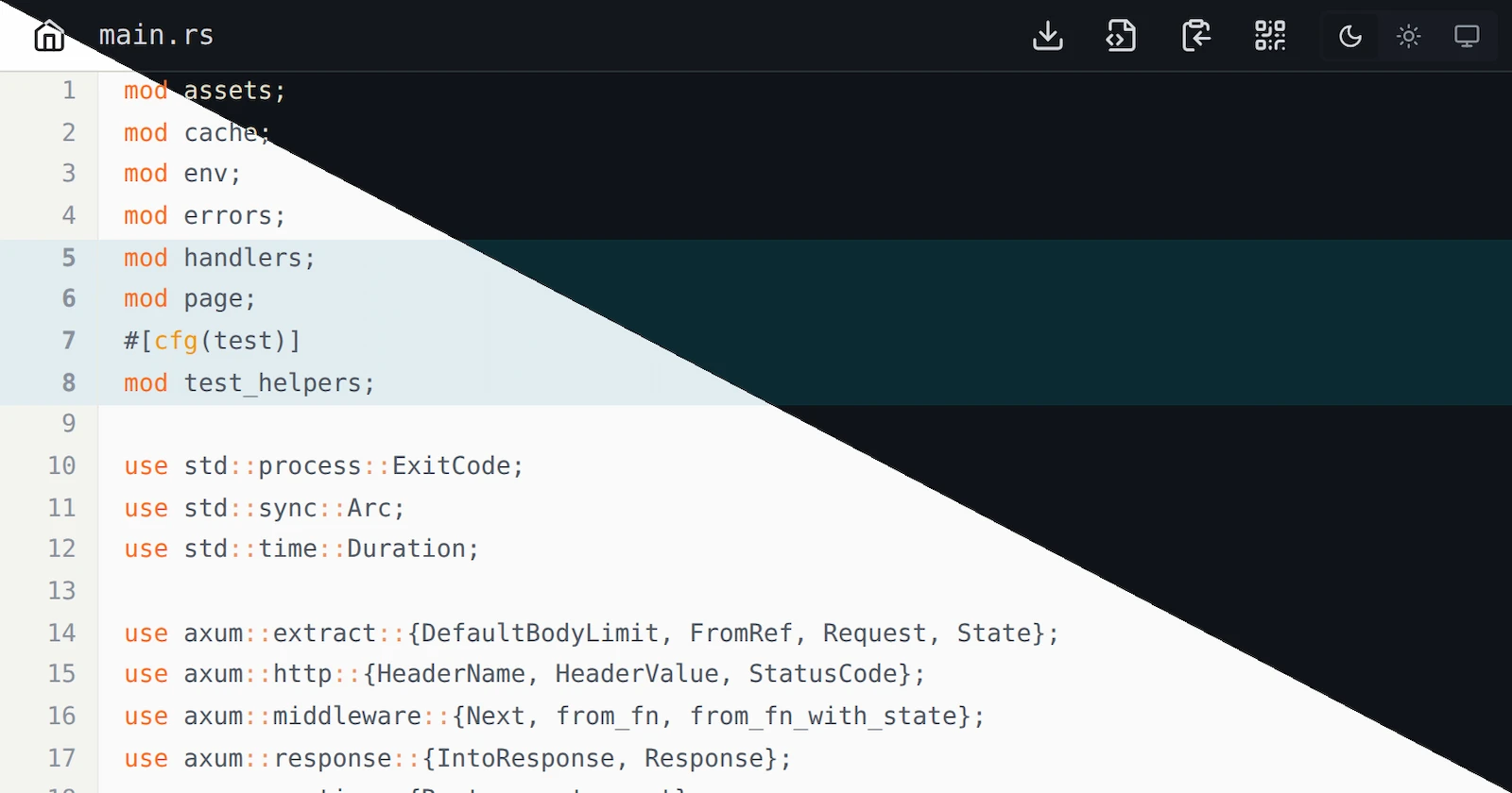 wastebin screenshot 1