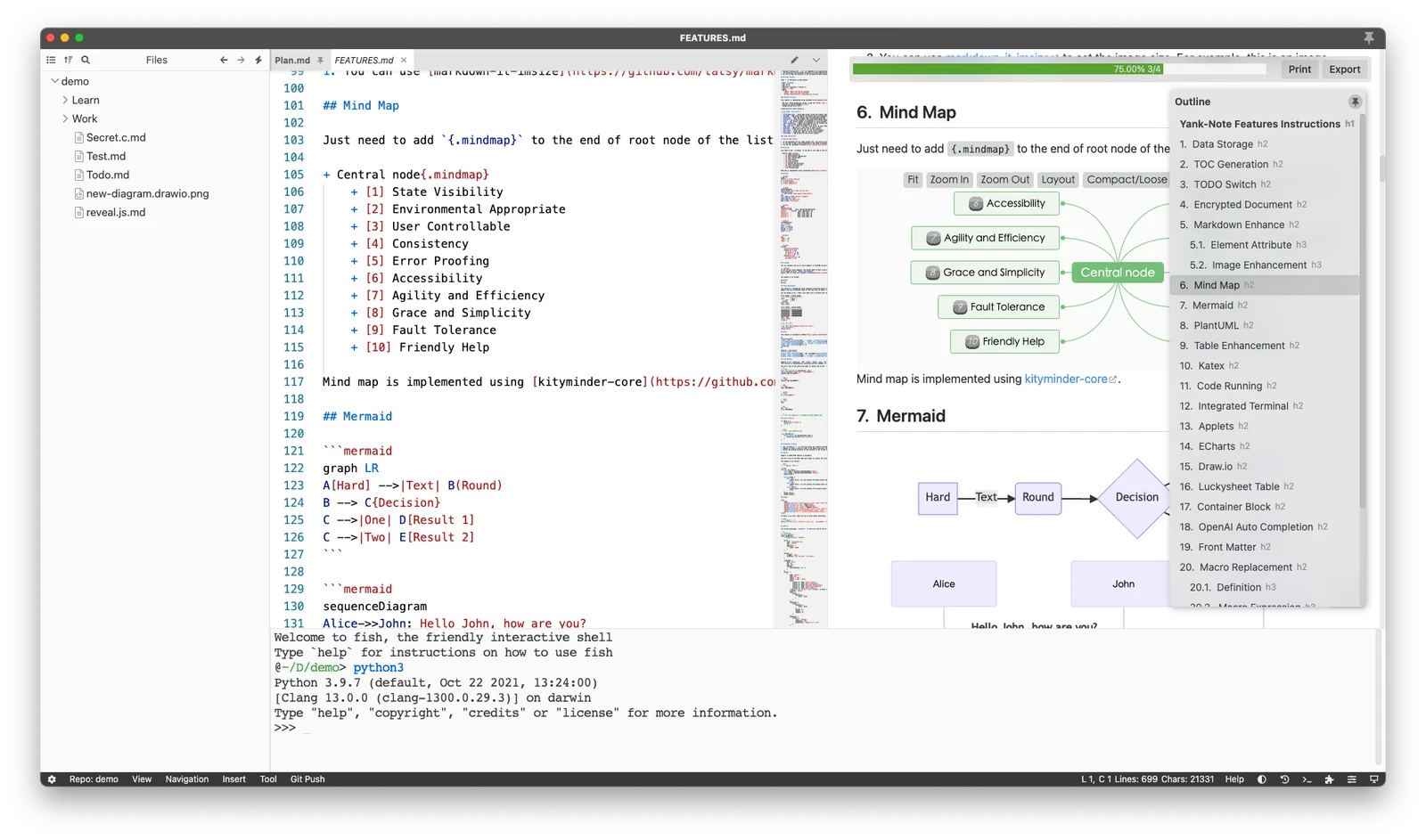 Yank Note screenshot 1