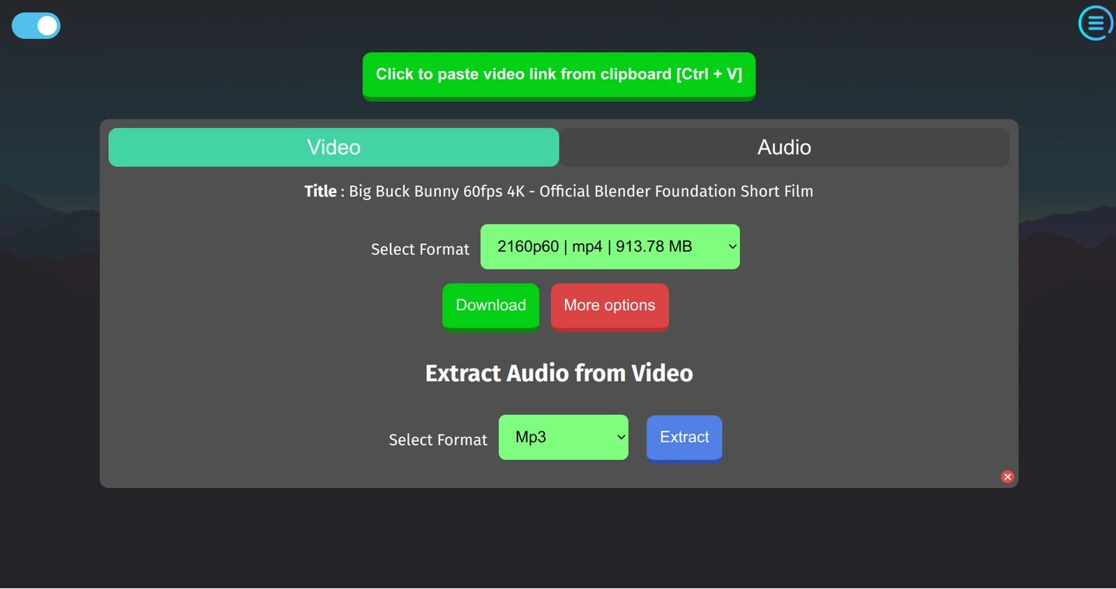ytDownloader screenshot 1