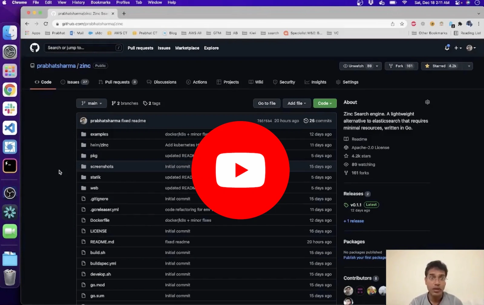 ZincSearch screenshot 1