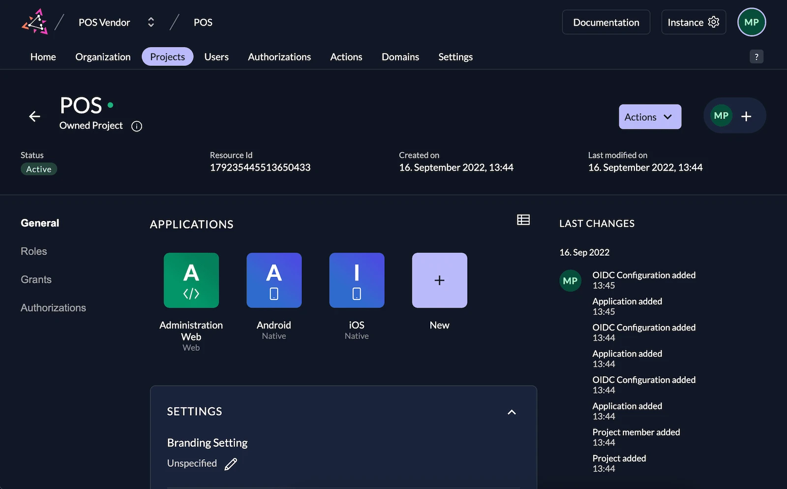 Zitadel screenshot 1
